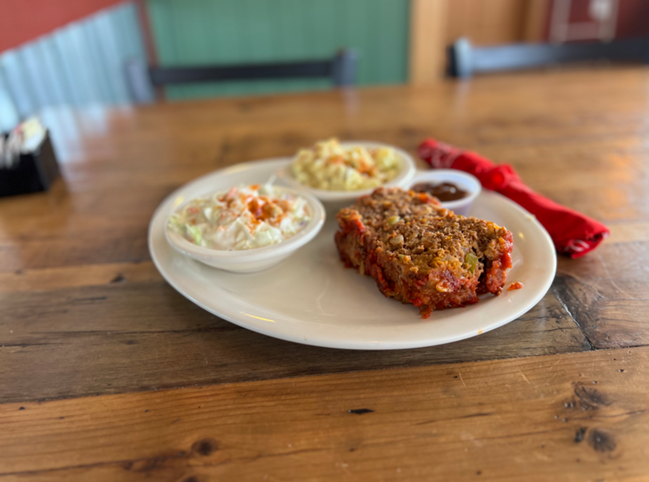 Made from scratch and served with mashed potatoes
